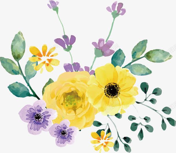 可爱黄色小雏菊png免抠素材_新图网 https://ixintu.com daisy 可爱花束 婚礼花束 水彩植物 水彩花束 浪漫花束 矢量png