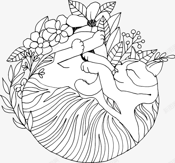 秘密花园填色游戏样式花纹装饰png免抠素材_新图网 https://ixintu.com 填色游戏 复杂花纹插画 秘密花园填色 秘密花园游戏样式 花纹装饰 贺卡花纹装饰