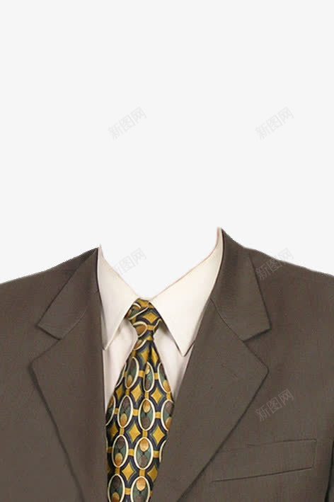 咖啡色衣服png免抠素材_新图网 https://ixintu.com 一寸照片 两寸照片 咖啡色 男士证件照 男装 衣服 西装 证件照服装 证件照服装、职业装、工作照片 证件照模板 证件照衣服模板 领带