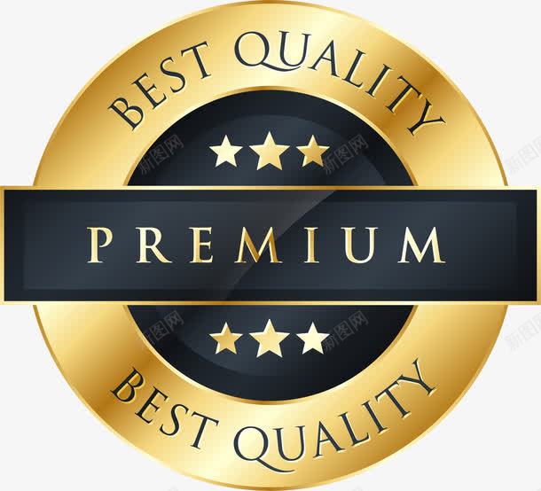 优质质量保证徽章png免抠素材_新图网 https://ixintu.com 矢量素材 质保 质保徽章 金牌卖家 金箔纸 金色徽章