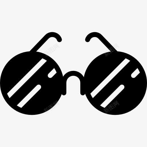 大墨镜图标png_新图网 https://ixintu.com 夏天 夏季 时尚 海滩 阳光