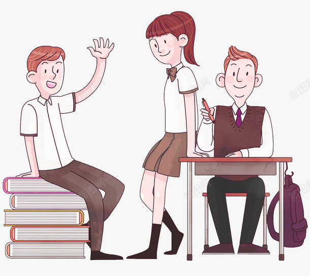 手绘可爱人物插图五四青年节青年png免抠素材_新图网 https://ixintu.com 五四青年节 人物插图 可爱 学生 手绘 手绘可爱人物插图五四青年节青年学生免费下载 青年