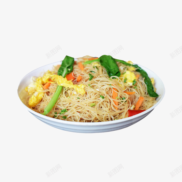 产品实物鸡蛋炒米线png免抠素材_新图网 https://ixintu.com 中华美食 传统美食 农家菜 家常菜 小吃 炒米线 米线 粉丝 美味熟菜 美食 餐饮美食 鸡蛋