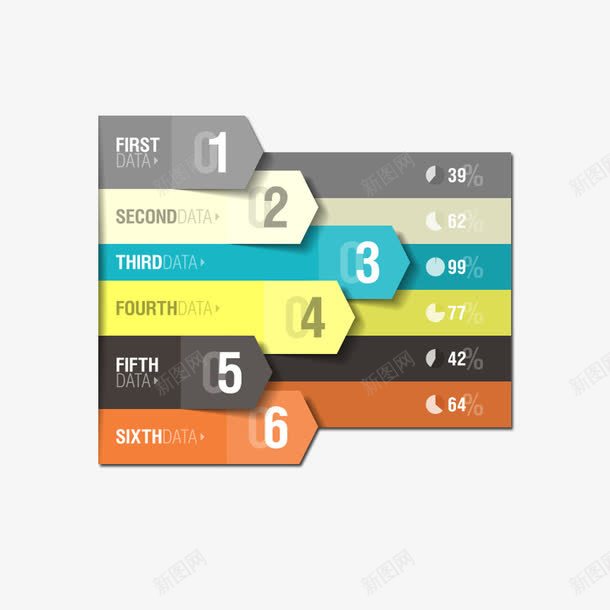 数字标签png免抠素材_新图网 https://ixintu.com PPT素材 数字标签 数字标签图 标签素材