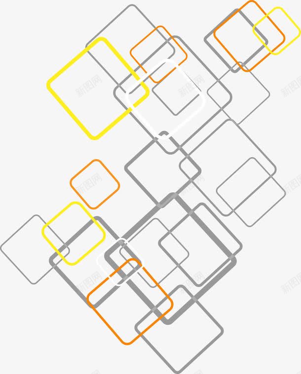 灰色简约方格png免抠素材_新图网 https://ixintu.com 方格 格子 灰色 简约 边框纹理