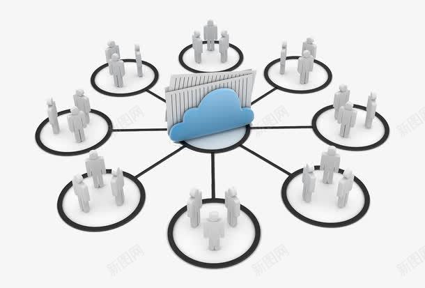 云端信息共享用户png免抠素材_新图网 https://ixintu.com 云端 信息 信息传递 共享 数据中心 用户 资源共享