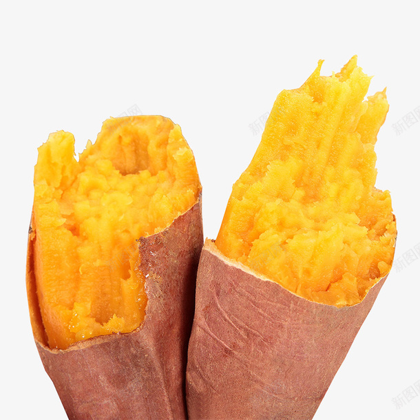 烤红薯png免抠素材_新图网 https://ixintu.com 产品实物图 烤红薯 美食 食物