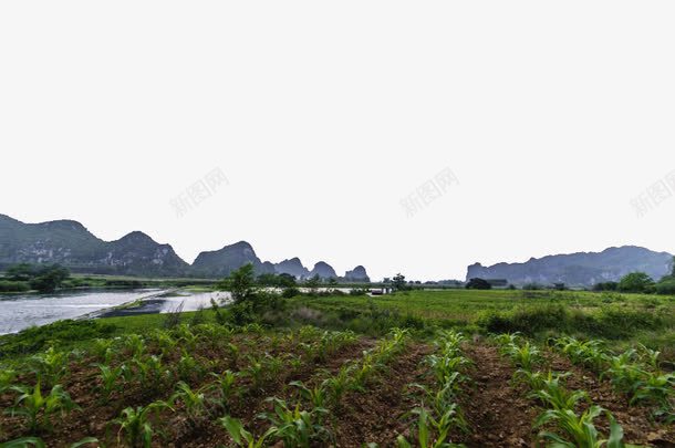 广西洋渡风景png免抠素材_新图网 https://ixintu.com 山水 旅游 美景 著名 风景