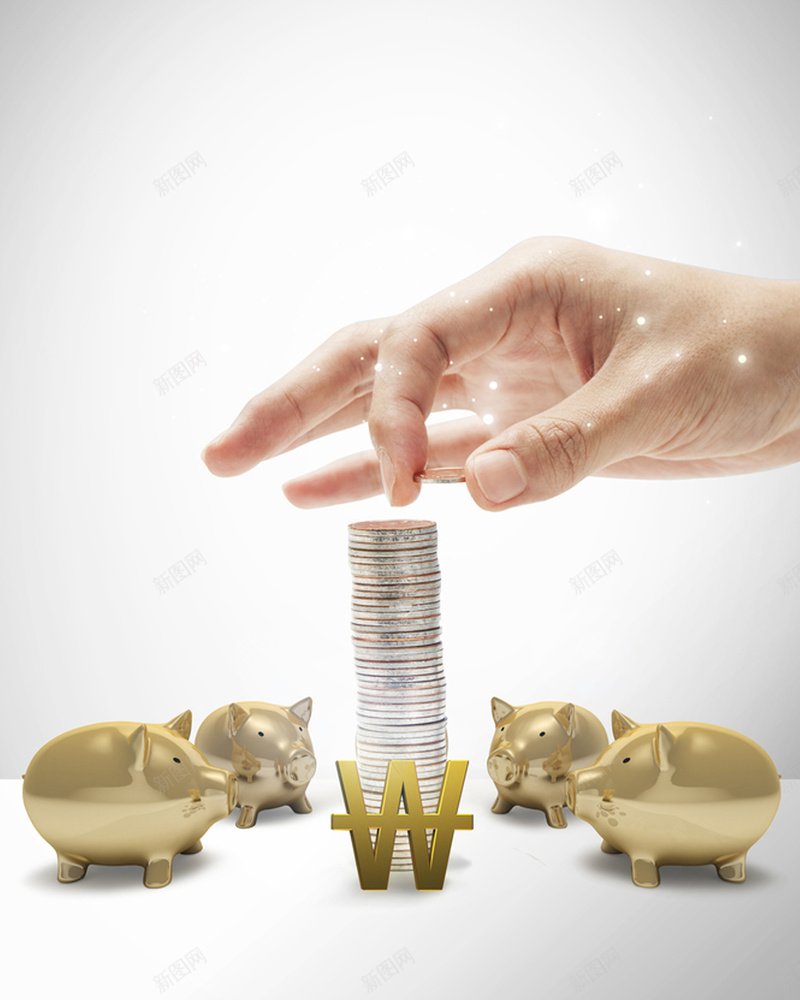 科技城市商务金融海报jpg设计背景_新图网 https://ixintu.com 交易 商务 城市 科技 货币 贸易 金币 金融 金融海报
