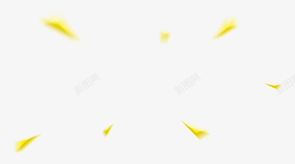 唯美精美黄色光效炫光装饰png免抠素材_新图网 https://ixintu.com 光效 唯美 炫光 精美 装饰 黄色