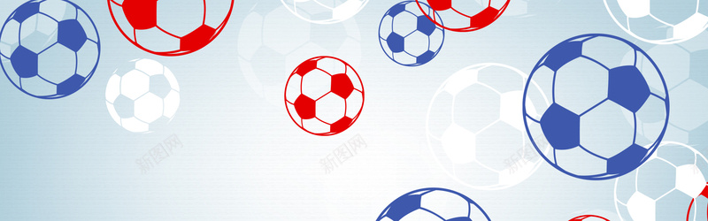 彩色足球背景jpg设计背景_新图网 https://ixintu.com banner 几何 彩色 扁平 海报banner 渐变 简约 足球