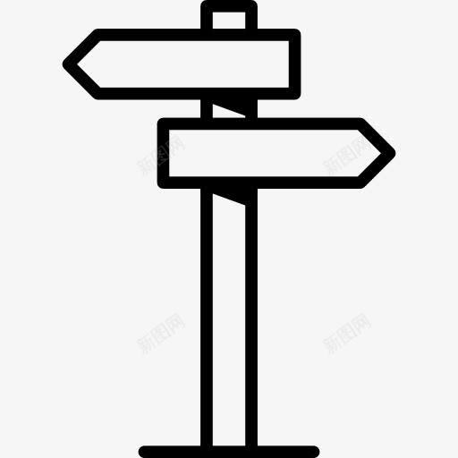 指路标志指向左右图标png_新图网 https://ixintu.com 右箭头 地图和国旗 定向工具 左箭头 方向 方向指示标志 路标