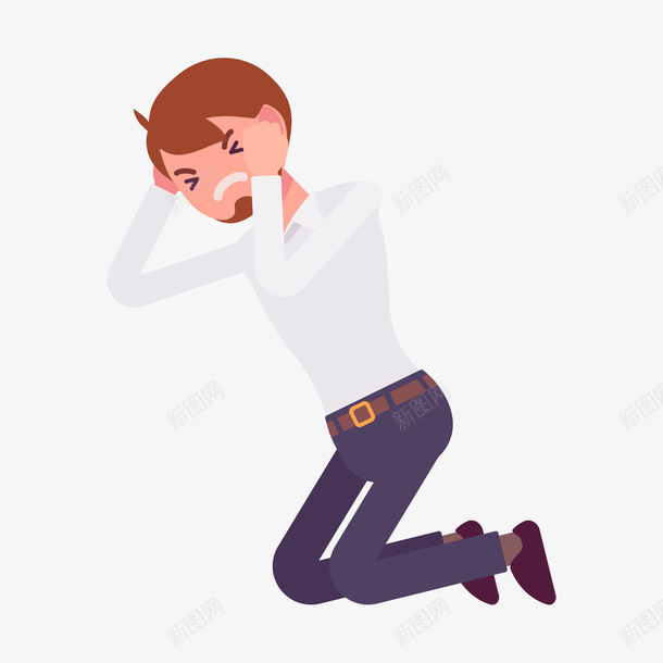 头疼的卡通男生简图png免抠素材_新图网 https://ixintu.com 卡通 头疼 头痛捂头皱眉痛苦表情 烧脑 男人 痛苦 简图 胡子 表情 衬衫