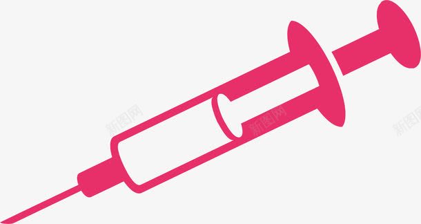 红色的注射器医院用png免抠素材_新图网 https://ixintu.com 打针 生物医药 生物医药产业 生物医药展板 生物医药广告 生物医药整容 红色