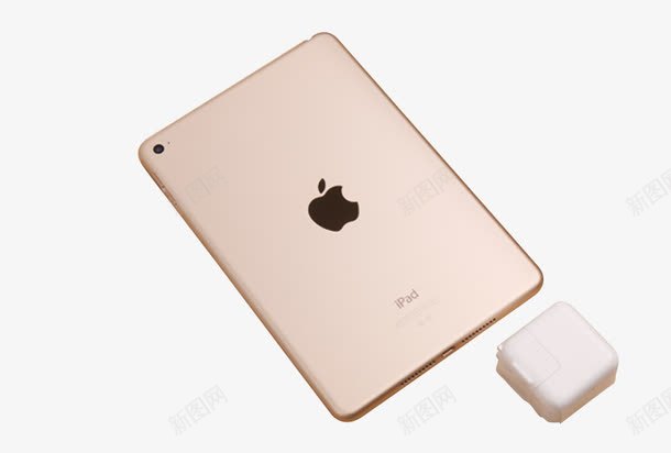 俯拍土豪金ipadmini4png免抠素材_新图网 https://ixintu.com ipad ipadmini mini 产品实物 平板 数码产品 电子产品 苹果产品 迷你平板