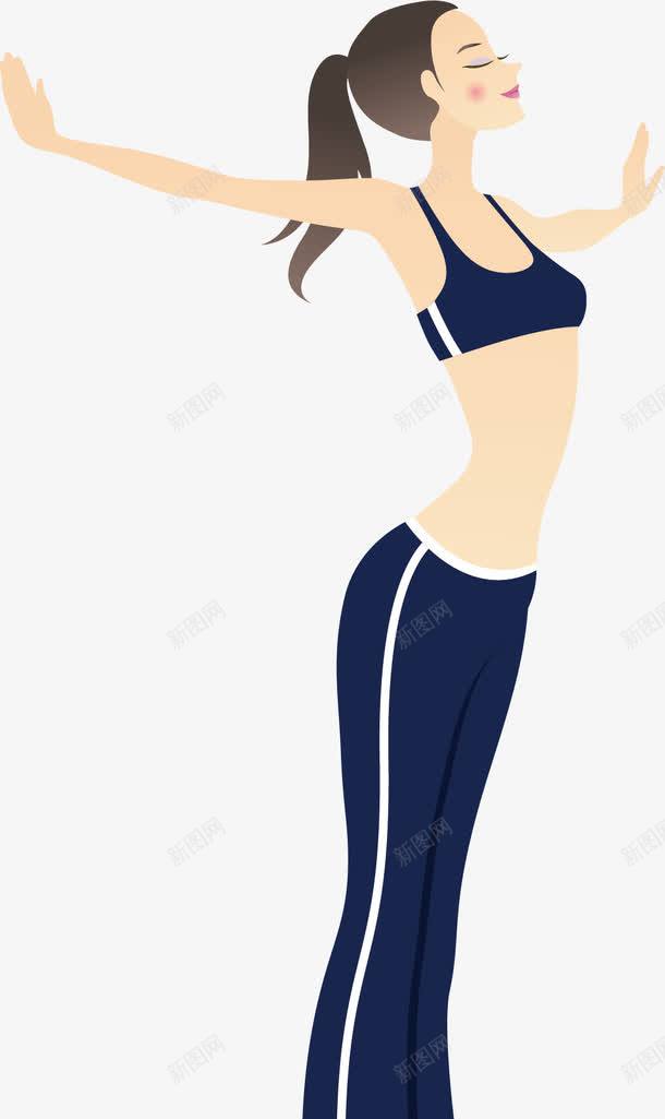 放松的人png免抠素材_新图网 https://ixintu.com 举杠铃健身美女 健身房美女 哑铃健身美女 性感健身美女 性感阿姨 放松 苗条 辣妹 运动健身美女 运动装美女