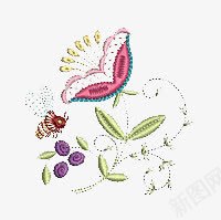 刺绣png免抠素材_新图网 https://ixintu.com 刺绣 手工艺 文化遗产 绣花 绣花图片 花纹
