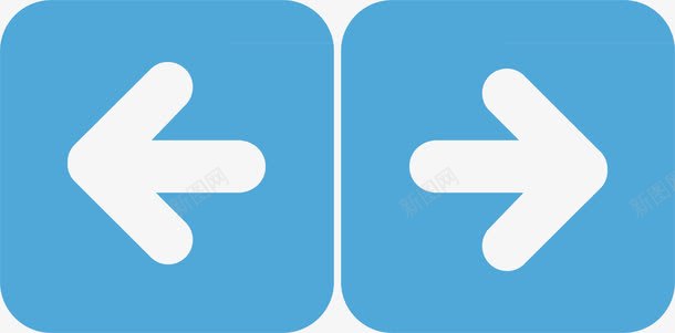 箭头切换图标png_新图网 https://ixintu.com 切换按钮 创意左右按钮 卡通按钮切换 卡通素材 左右切换 左右切换矢量 按钮元素