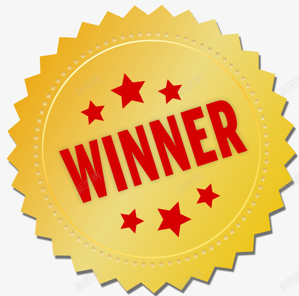金色winner勋章png免抠素材_新图网 https://ixintu.com winner勋章 冠军 创意 奖牌 胜利 颁奖 颁奖仪式 颁奖奖牌