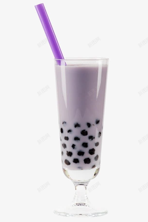 香芋奶茶png免抠素材_新图网 https://ixintu.com 吸管 奶茶 实物 招牌奶茶 果汁 港式奶茶 紫色 饮料 香芋奶茶