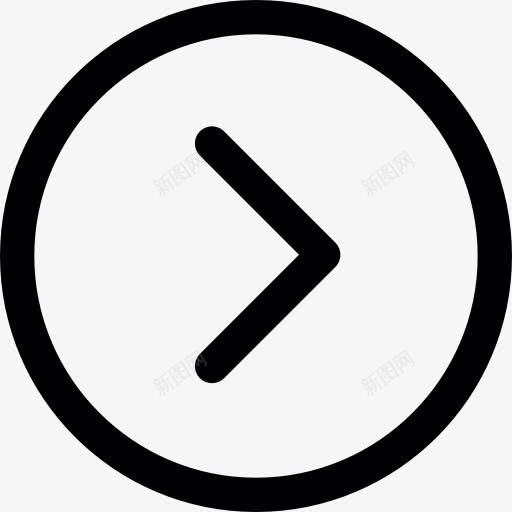 快进按钮图标png_新图网 https://ixintu.com 便签按钮 右箭头键 向前 快进键 快速向前 箭