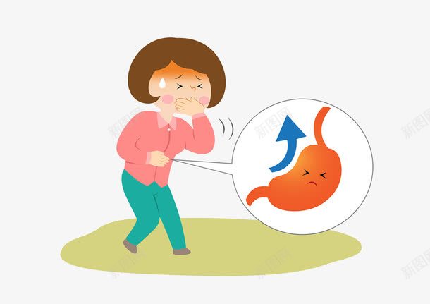 卡通胃痛难受捂肚子的人png免抠素材_新图网 https://ixintu.com 不舒服 卡通胃痛难受捂肚子的人 双眼紧闭 头疼 痛苦 痛苦的表情 皱眉 脸庞扭曲
