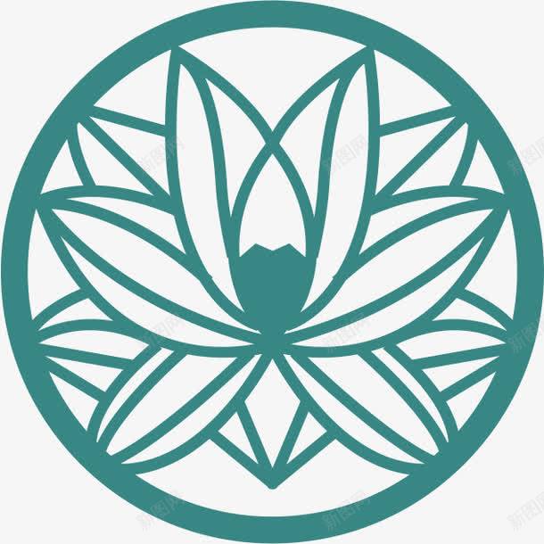 角花底纹花型对称平面图形png免抠素材_新图网 https://ixintu.com 平面构成 底纹 花状图案 莲花 角花 轴对称图形