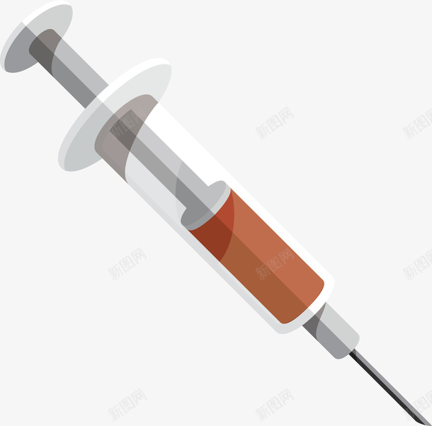 注射器卡通矢量图ai免抠素材_新图网 https://ixintu.com 注射器 生物医药 生物医药展板 生物医药广告 生物医药整容 生物医药科技 诊疗 矢量图