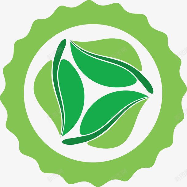 com logo 低碳 叶子 图标 循环 树叶 环保 环境 环境保护 生态 绿化