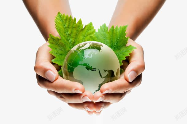 手捧绿色地球png免抠素材_新图网 https://ixintu.com 保护自然 公益海报 环保 环境保护 生态保护 绿色 绿色出行 绿色地球 资源