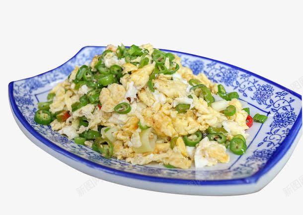 青椒炒鸡蛋png免抠素材_新图网 https://ixintu.com 美味 美食 青椒炒鸡蛋 餐饮 饮食