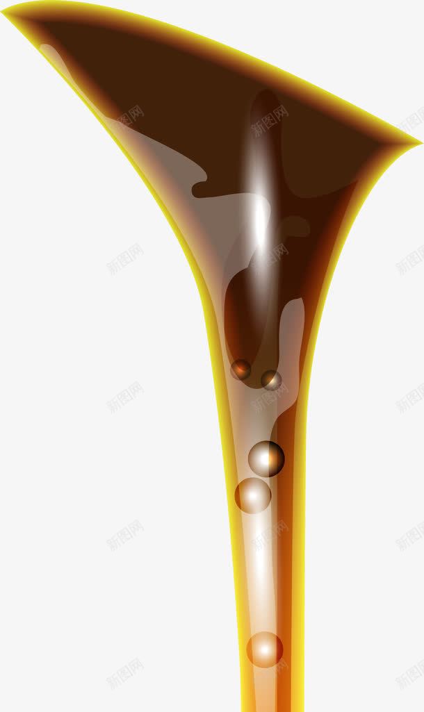 黄色滴落蜂蜜png免抠素材_新图网 https://ixintu.com 流体 液体 滴落蜂蜜 甜食 美味蜂蜜 装饰图案 黄色蜂蜜