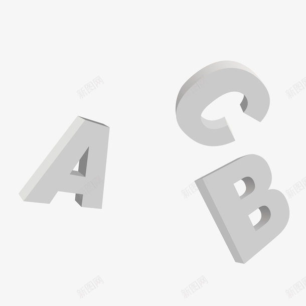 英文字母矢量图ai免抠素材_新图网 https://ixintu.com 字母 平面 白色 英文 英语 设计 语言 质感 矢量图