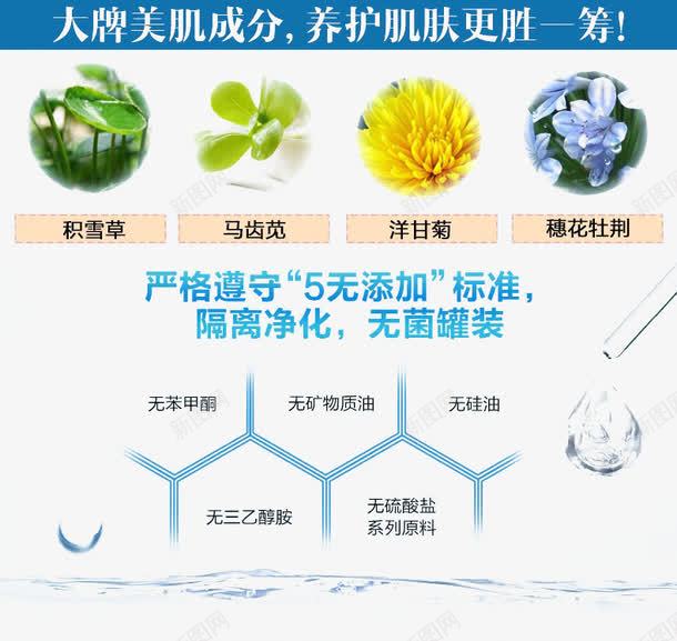 化妆品美白介绍png免抠素材_新图网 https://ixintu.com 化妆品 化妆品详情页 护理 美白介绍
