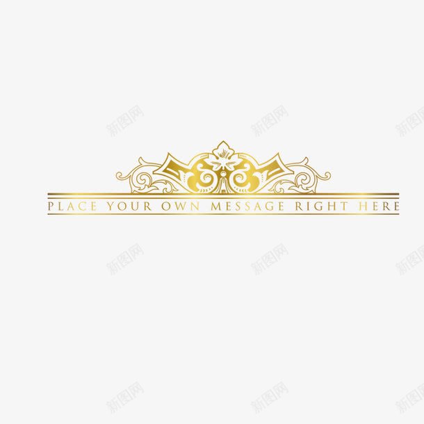 AI高贵奢华风边框png免抠素材_新图网 https://ixintu.com 古典 欧式 欧式精致金色边框矢量素材 精致 花纹 花纹花边 花边 金色