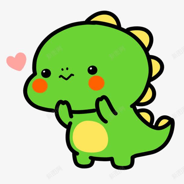 绿色小恐龙png免抠素材_新图网 https://ixintu.com 小恐龙 绿色