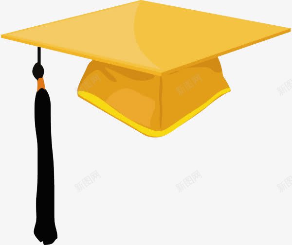 卡通帽子png免抠素材_新图网 https://ixintu.com 大学毕业 大学生毕业 学士帽子 手绘帽子 毕业拍照