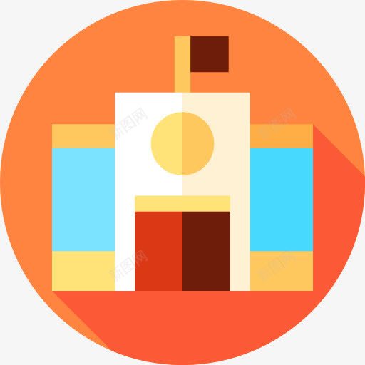 学校图标png_新图网 https://ixintu.com 大学 学校 建筑 建筑与城市 教育 高中