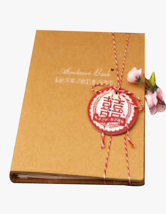 婚礼签到本png免抠素材_新图网 https://ixintu.com 婚庆 婚礼专用本 永结同心 矢量产品实物