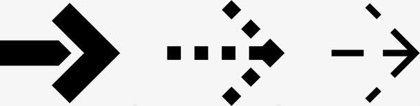 黑色箭头图标png_新图网 https://ixintu.com 直线箭头 矢量箭头 矢量线条 箭头元素 箭头矢量 线条矢量