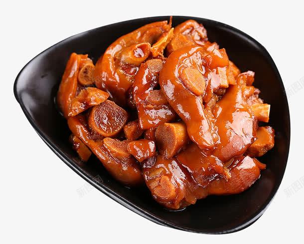 五香烧肉猪脚png免抠素材_新图网 https://ixintu.com 五香猪脚肉 即食猪脚肉 猪腿肉 猪蹄肉块 盘里的猪蹄 碎猪蹄肉 酱猪蹄