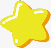黄色卡通可爱五角星亮光png免抠素材_新图网 https://ixintu.com 五角星 亮光 卡通 可爱 黄色