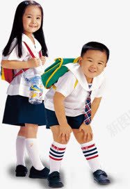 春天清新可爱学生png免抠素材_新图网 https://ixintu.com 可爱 学生 春天 清新