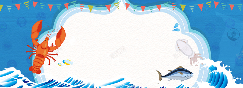 小清新简约美食生鲜海报bannerpsd设计背景_新图网 https://ixintu.com 新鲜 木板 柠檬 树 水果 海鲜 清新 瓜果蔬菜 绿色食品 美味 肉 蔬菜 虾 螃蟹 鱼 鸡肉 鸡蛋
