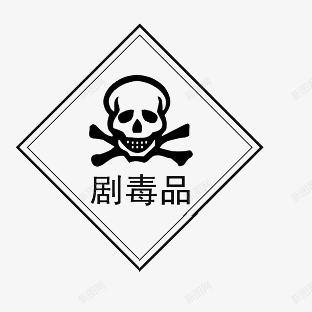 卡通剧毒标识的PSD分层图图标png_新图网 https://ixintu.com 化学产品 化学品 化学方程式 化学标志 有毒气体 科学发展