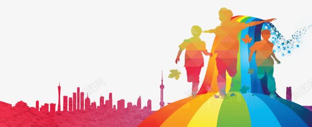 奔跑的青春人物png免抠素材_新图网 https://ixintu.com 人物手绘风格 动感 炫彩人物 运动 青春梦想