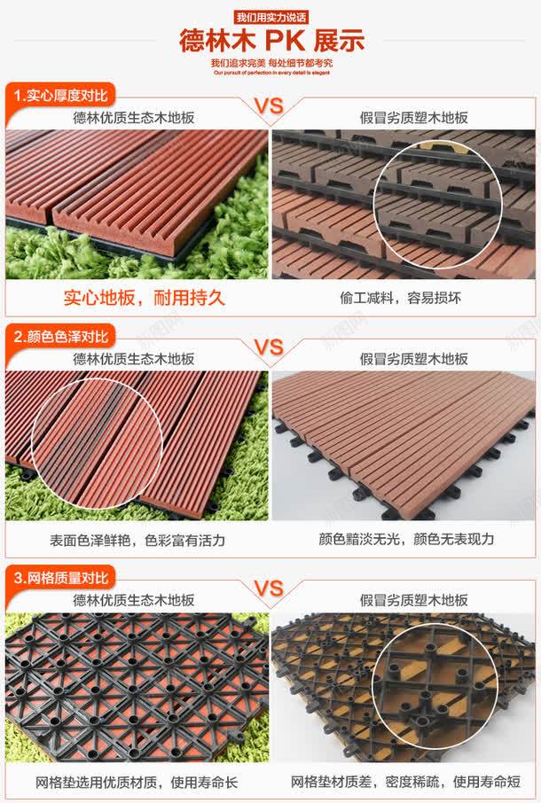 木地板产品对比图psd免抠素材_新图网 https://ixintu.com 产品PK 产品对比 产品对比图 宝贝详情页 木地板 淘宝天猫