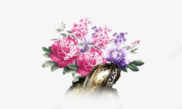 九九重阳节登高赏花psd免抠素材_新图网 https://ixintu.com 九九重阳节登高赏花素材 九月九日重阳节重阳登高中国风花 海报山水水彩