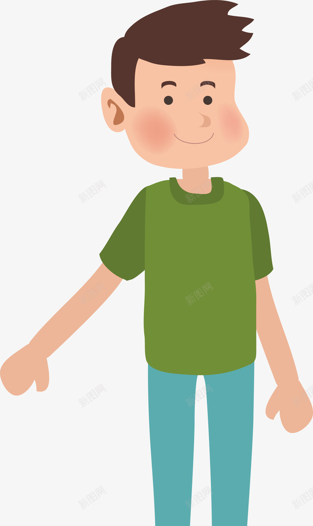 卡通小男孩png免抠素材_新图网 https://ixintu.com 人物 人物卡通 卡通头像 和睦 小女孩人物 小孩 小男孩 欢乐 男士 男孩 矢量卡通