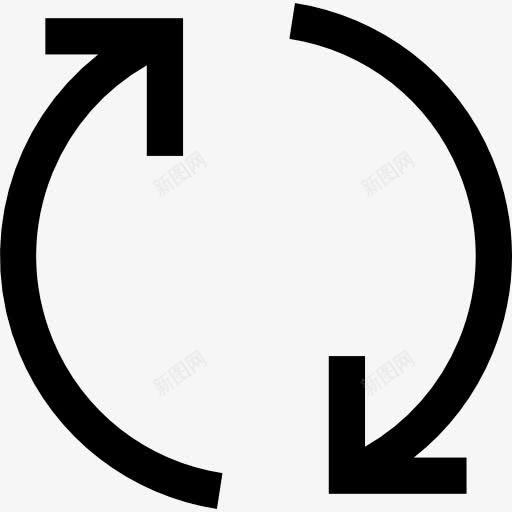 交换图标png_新图网 https://ixintu.com 交换 多媒体的选择 定位 循环箭头 方向 箭头